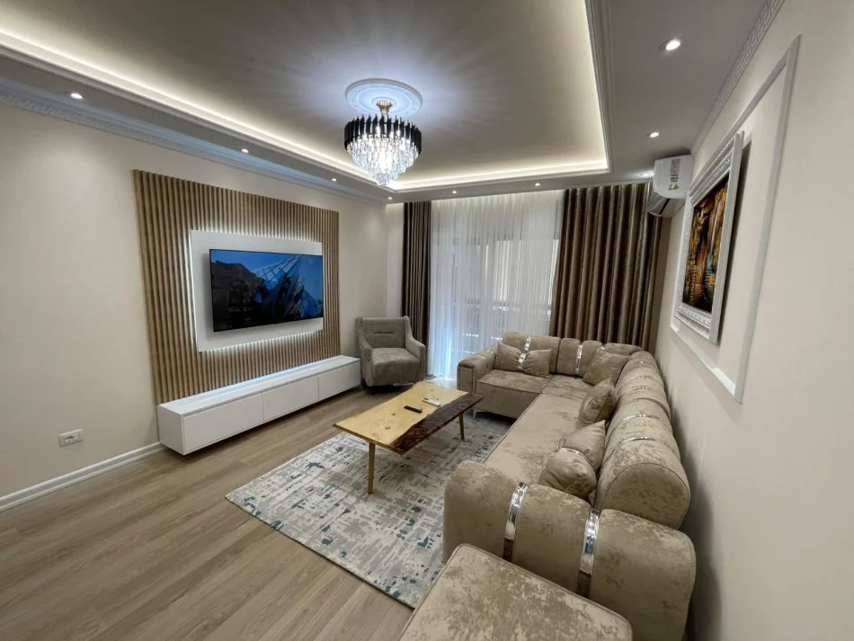 Tirane, jepet me qera apartament 2+1+Ballkon Kati 2, 100 m² 1.200 € (liqeni i thate)