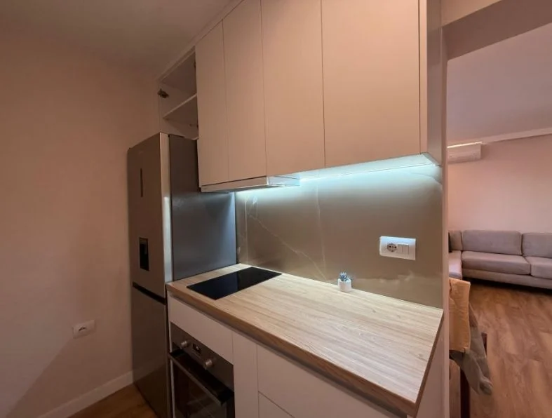 Tirane, jepet me qera apartament 1+1 Kati 4, 60 m² 650 € (Rruga Mine Peza)