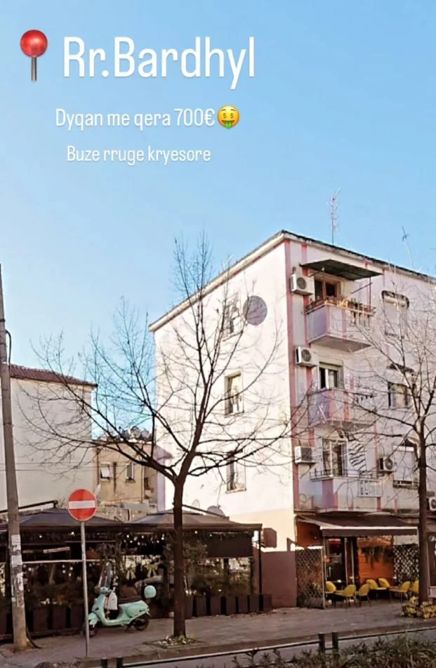 Tirane, jepet me qera dyqan Kati 0, 40 m² 700 € (rruga bardhyl)