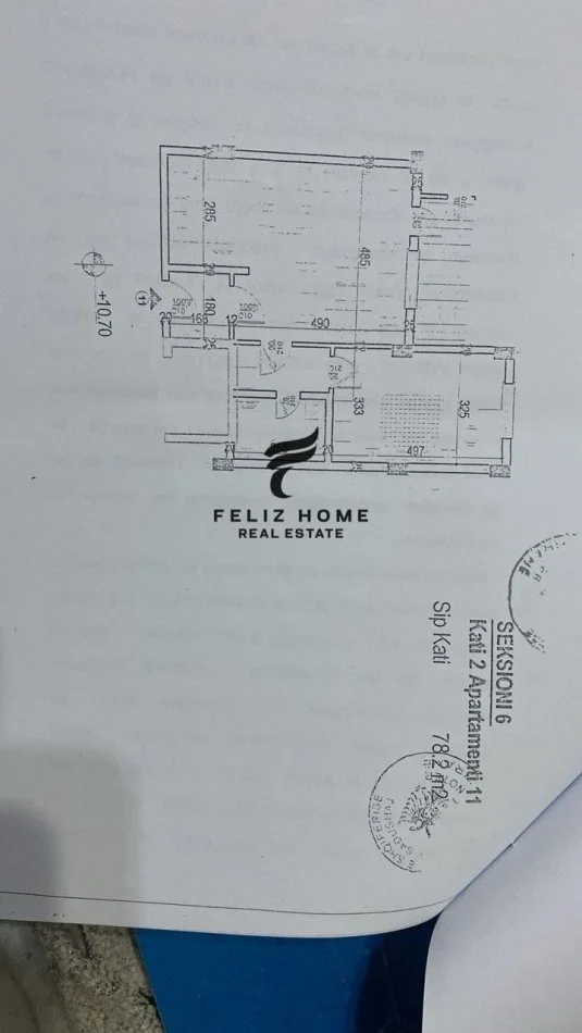 Tirane, apartament 1+1 Kati 2, 78 m² 150.000 € (KODRA E DIELLIT)