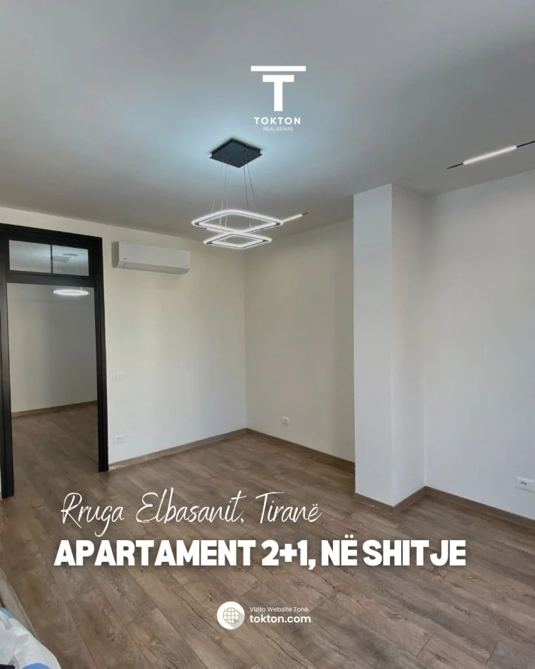 Tirane, shitet apartament 2+1 Kati 3, 77 m² 192.000 € (rruga e elbasanit)