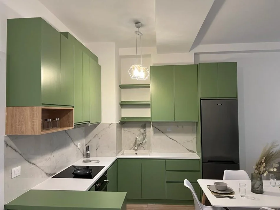 Tirane, jepet me qera apartament 1+1 Kati 3, 60 m² 630 € (Kompleksi “Magnet”)