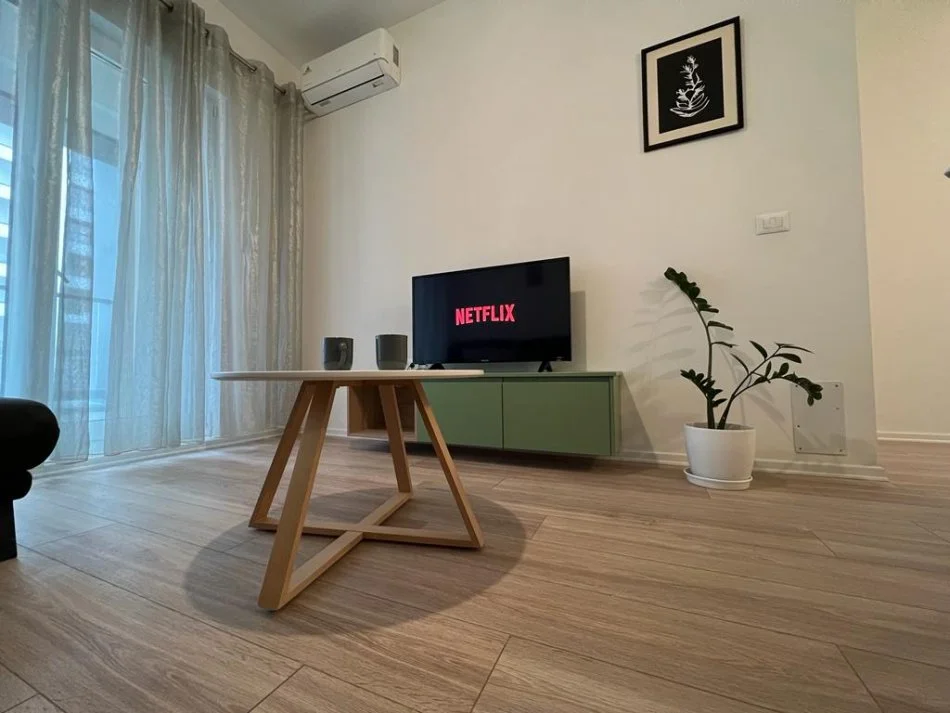 Tirane, jepet me qera apartament 1+1 Kati 3, 60 m² 630 € (Kompleksi “Magnet”)