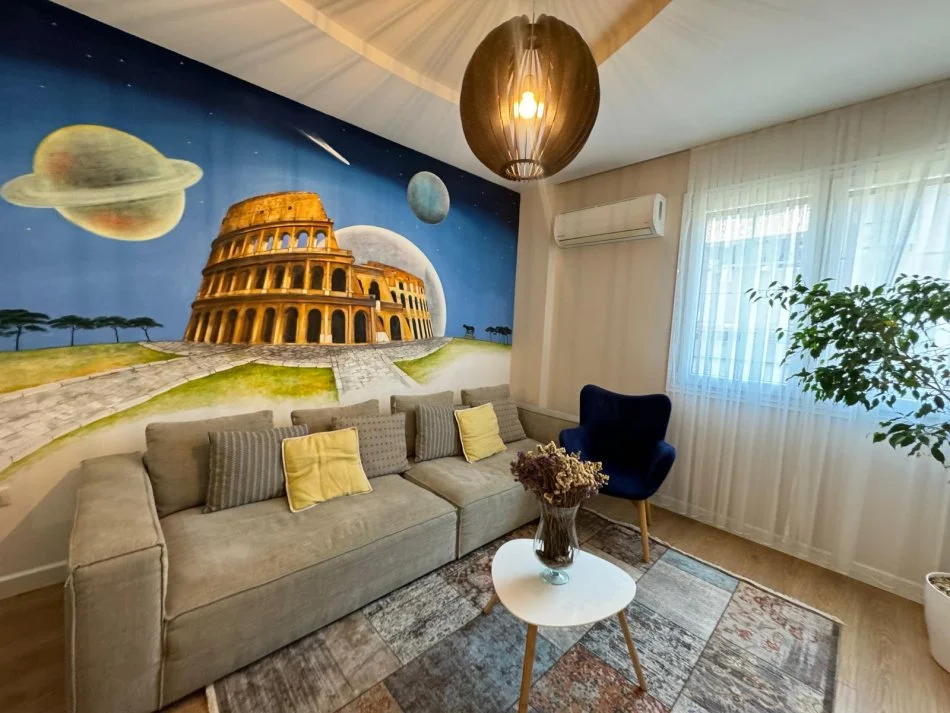 Tirane, jap me qera apartament 2+1 Kati 1, 80 m² 650 € (rruga liqeni i thate)