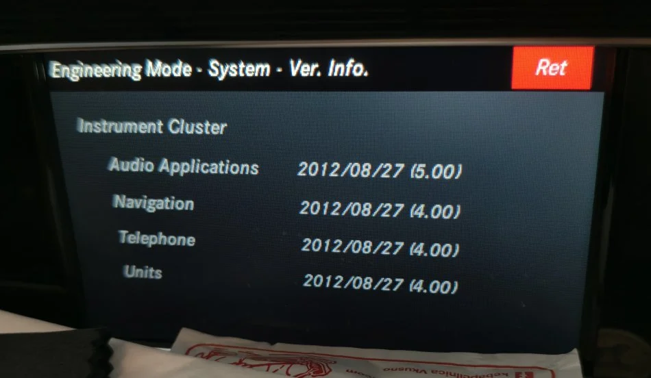 Update Navi per Mercedes Benz