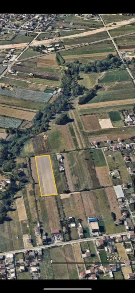 🟤 Shitet Tokë 3500m² Pas Megatek 🏬 ( Autostrada - Tiranë - Durrës 📍) (( 165,000€ 🔥 )) - Vendodhje Strategjike 🟢