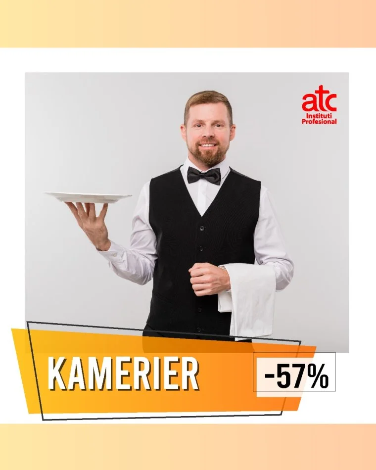 Tiranë, Ofrojmë Kurse Profesionale Tremujore në Institutin Profesional ATC