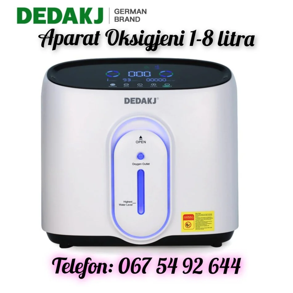 Tirane, shitet pajisje mjekesore Aparat Oksigjeni i Ri 1-8 litra 470 €