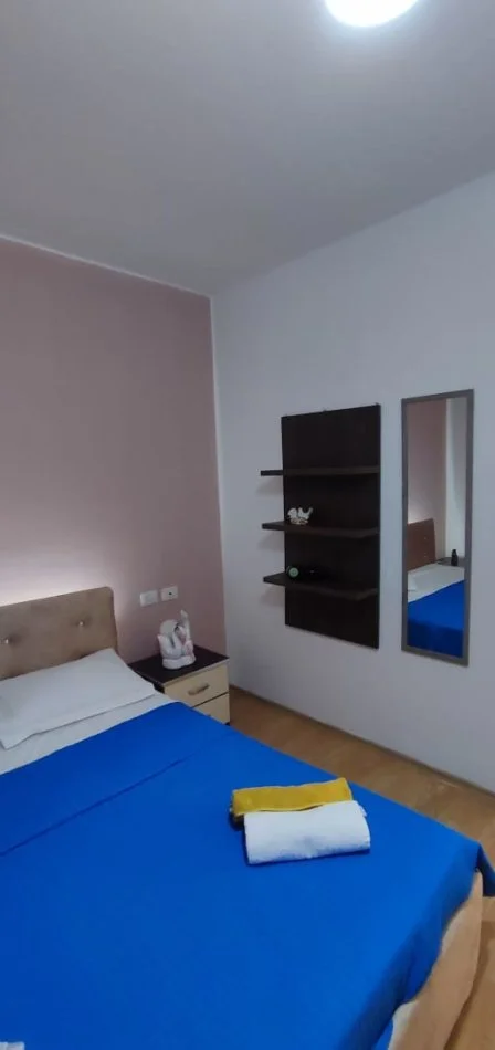 Tirane, jepet me qera apartament 1+1+Ballkon Kati 2, 60 m² 490 € (rruga ndre mjeda)