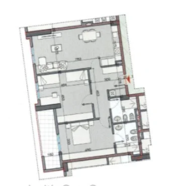 Tirane, shitet apartament 2+1+2 Kati 8, 120 m² 151.137 € (Unaza e Re, Alba Konstruksion)