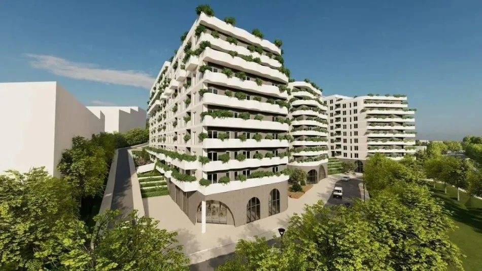 Tirane, shitet garsonier Kati 2, 59 m² 57.000 € (Kompleksi Aluna, Paskuqan)