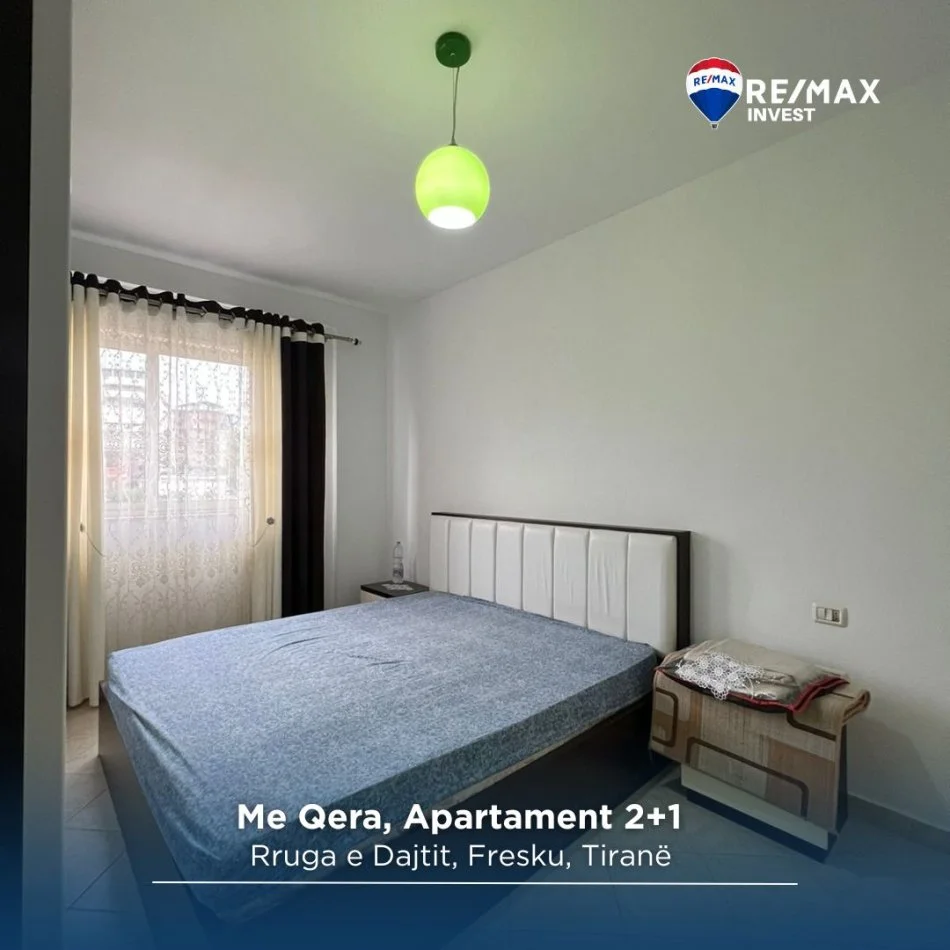 Tirane, jepet me qera apartament 2+1+Ballkon Kati 5, 90 m² 350 € (prane hotel gaxherrit)