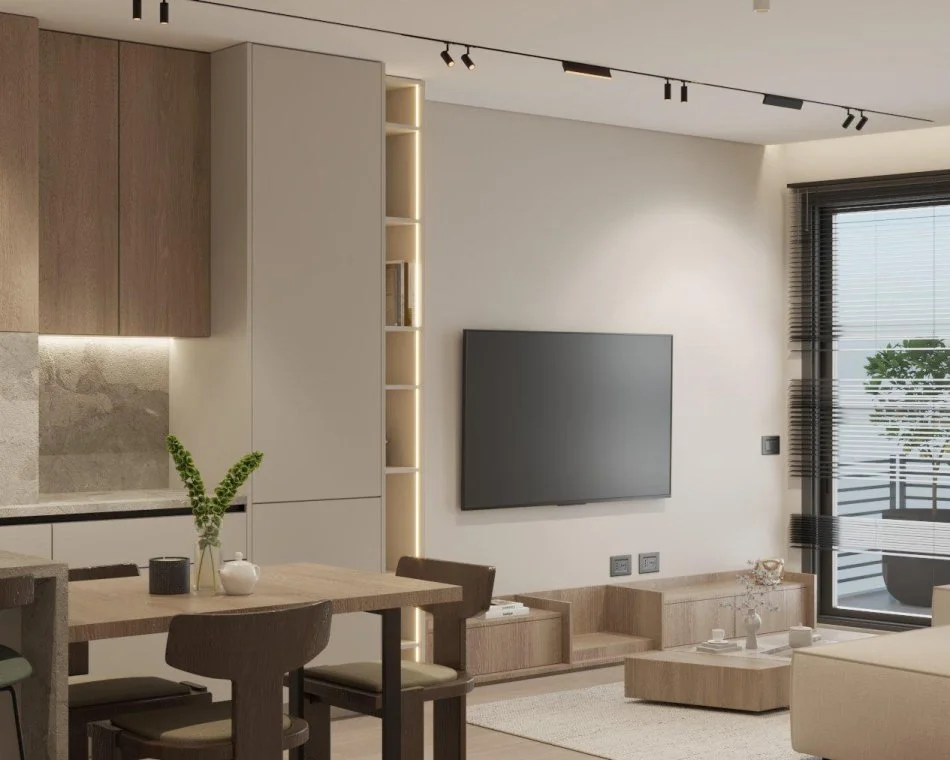 Tirane, jepet me qera apartament 2+1 Kati 8, 106 m² 1.400 € (Golden Tower, Rruga Mine Peza)