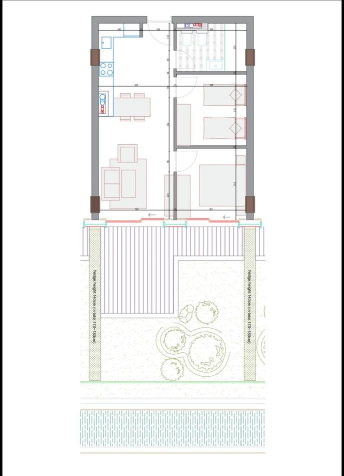 Vlore, shitet apartament 2+1+Ballkon Kati 2, 94 m² 370.000 € (GREEN COAST 2)