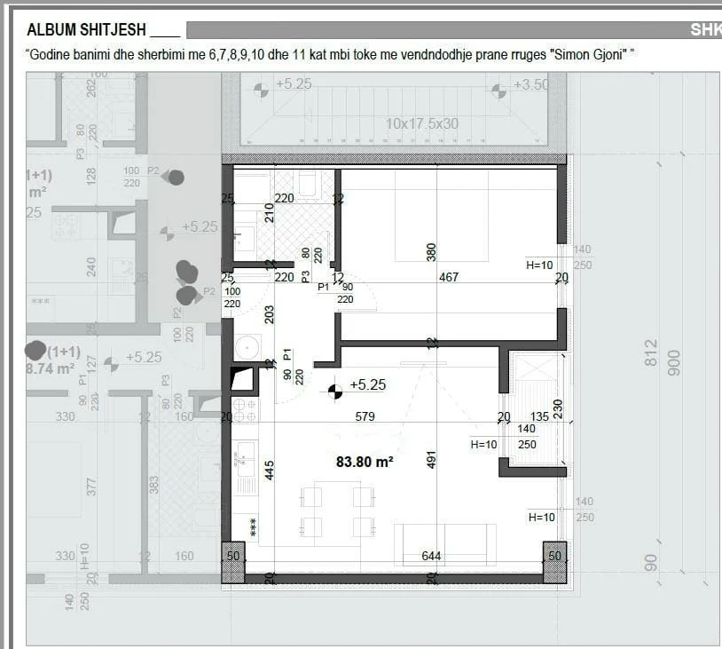 SHITET : 1+1📍Ish Fusha e Aviacionit (Mei's Residence) - 127,400€ - Kati 1 - S.84m² || Punime te nje cilesie maksimale🔥1520€/m²🔥