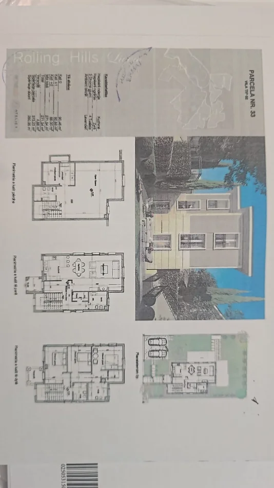 SHITET : Vilë Individuale📍( 🏞 Rolling Hills Liqeni - Farkë ) 🌐 4 Dh.Gjumi & 4Wc, Ndërtim 2025, Fazë Mbarimi 700K 🔥