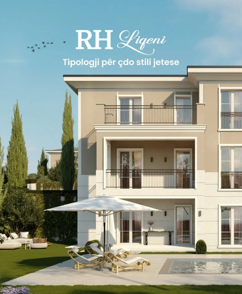 SHITET : Vilë Individuale ( 📍 Rolling Hills Liqeni - Farkë ) 4 Dh.Gjumi & 4Wc, Ndërtim 2025, Fazë Mbarimi 700K 🔥