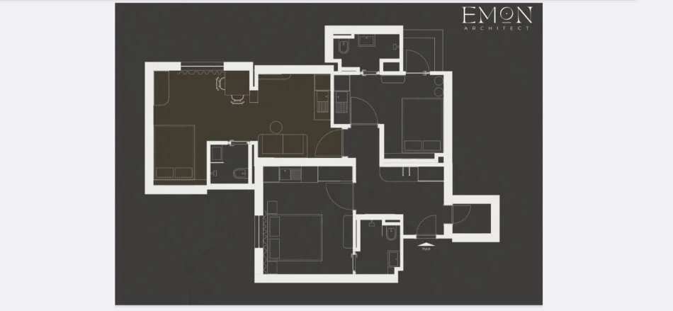 Tirane, shitet garsonier Kati 4, 84 m² 255.000 € (Mine Peza)
