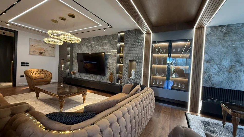 Tirane, jepet me qera apartament 3+1+Aneks+Ballkon Kati 0, 140 m² 4.500 € 