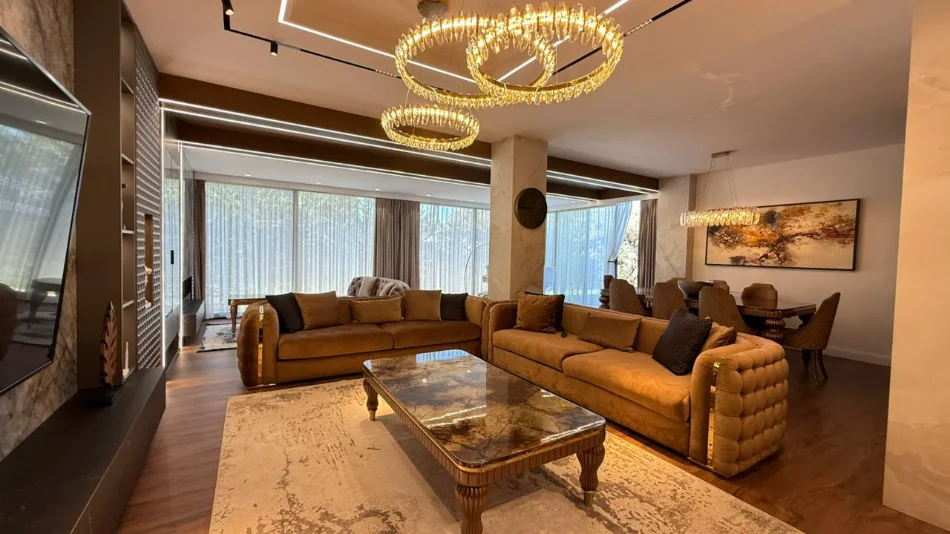 Tirane, jepet me qera apartament 3+1+Aneks+Ballkon Kati 0, 140 m² 4.500 € 