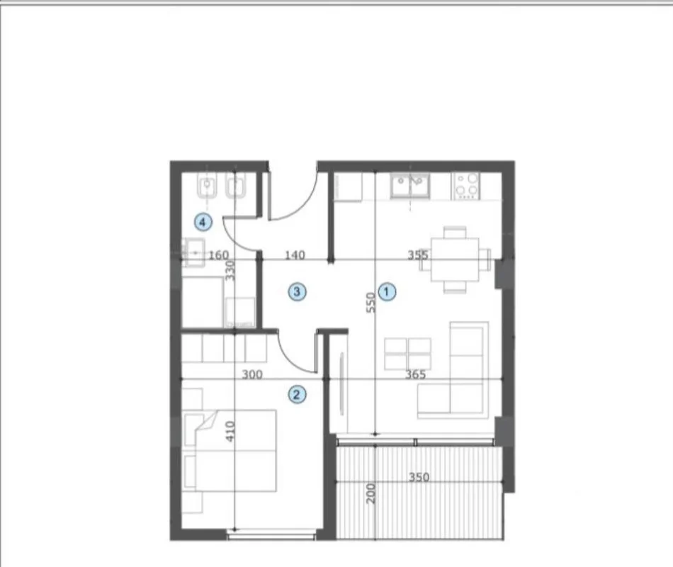 Tirane, shitet apartament 1+1 Kati 2, 64 m² 77.280 € (Astir)