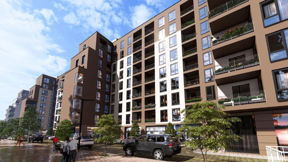 Tirane, shitet apartament 1+1+Ballkon , 61 m² (Kamez)