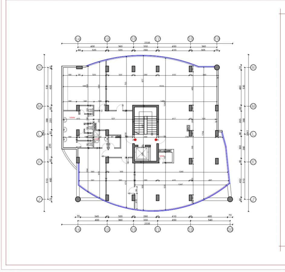Tirane, jepet me qera zyre Kati 8, 420 m² 3.400 € (stacioni i trenit)