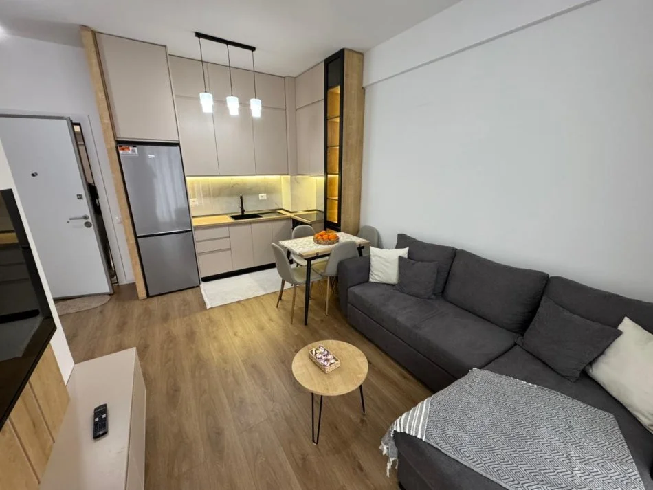 Tirane, jepet me qera apartament 1+1 Kati 1,