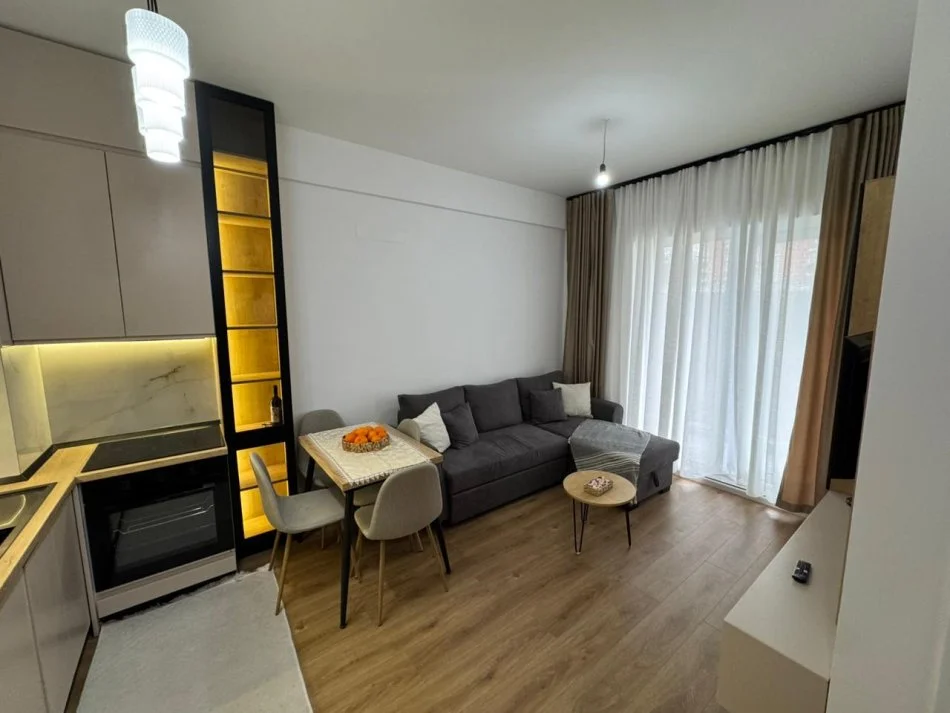 Tirane, jepet me qera apartament 1+1 Kati 1,