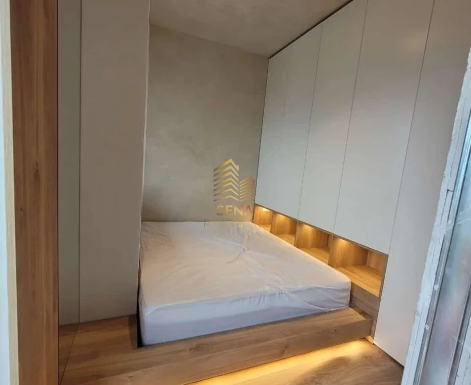 Tirane, jepet me qera apartament 1+1 Kati 7, 55 m² 550 € (Astir, prane Granda Hotel)