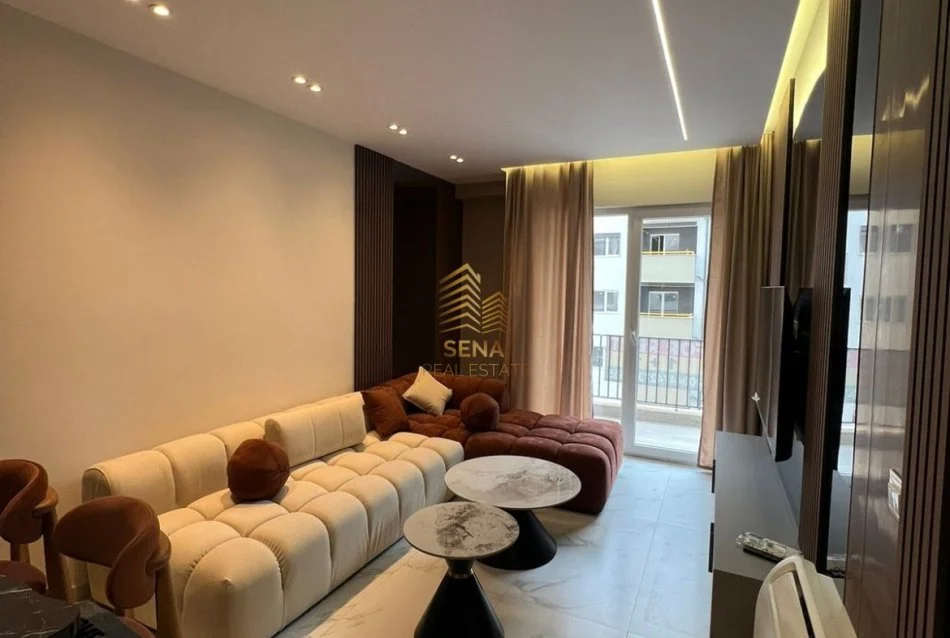 Tirane, jepet me qera apartament 1+1+Ballkon Kati 5, 75 m² 800 € (Rruga Dritan Hoxha, AURA Kompleks)