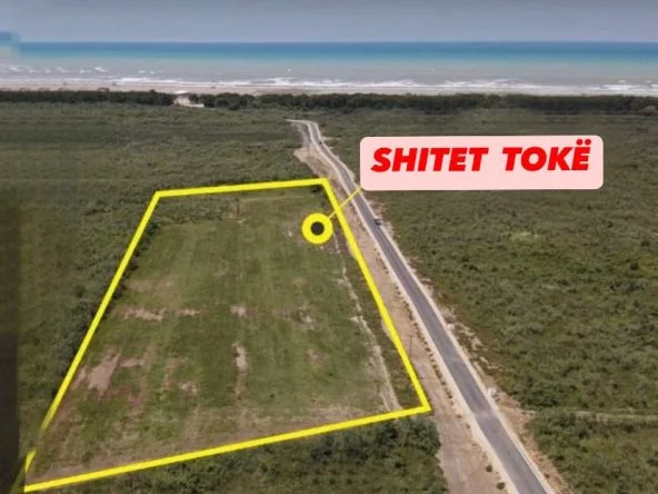 Rrogozhine, shitet toke ne bregdet , 10.000 m² 700.000 € (VILE BASHTOVE)