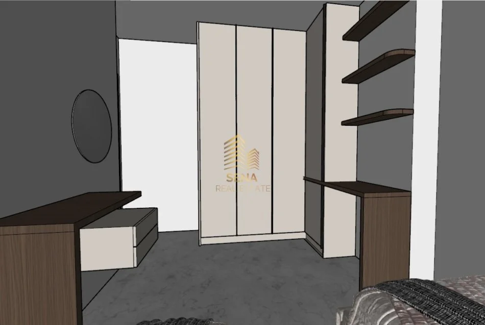 Tirane, jepet me qera apartament 2+1+Ballkon Kati 6, 100 m² 750 € (Rruga Dritan Hoxha, AURA Kompleks)