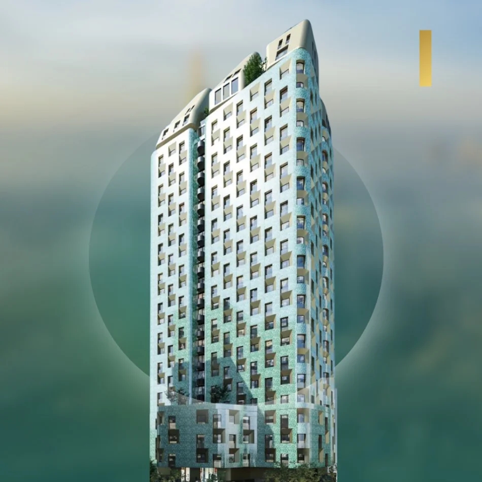 Tirane, shes apartament 1+1+Aneks+Ballkon Kati 12, 76 m² 233.000 € 