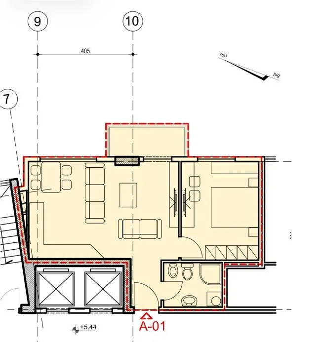 Tirane, jepet me qera zyre Kati 1, 68 m² 600 € (Pazari i Ri)