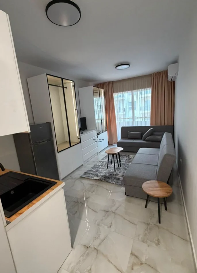 Tirane, jepet me qera garsonier 1+1 Kati 2, 38 m² 420 € (LAPRAKE)