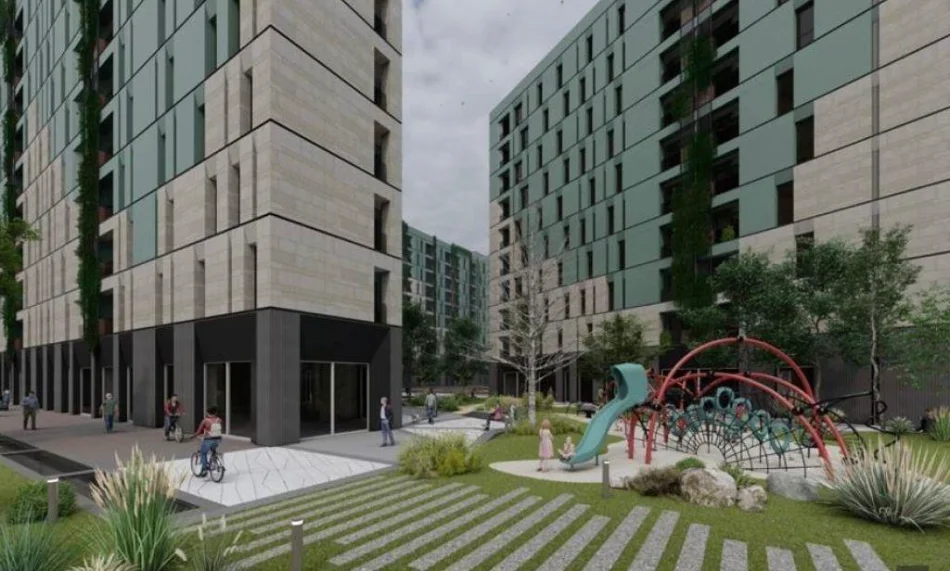 Tirane, shitet apartament 2+1 Kati 4, 126 m² 208.015 € (RIVERSIDE REZIDENCE)