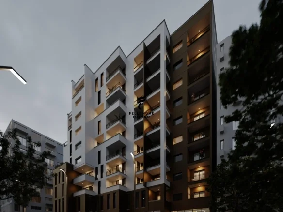 Tirane, shitet apartament 2+1 Kati 9, 124 m² 227.000 € (DON BOSKO)