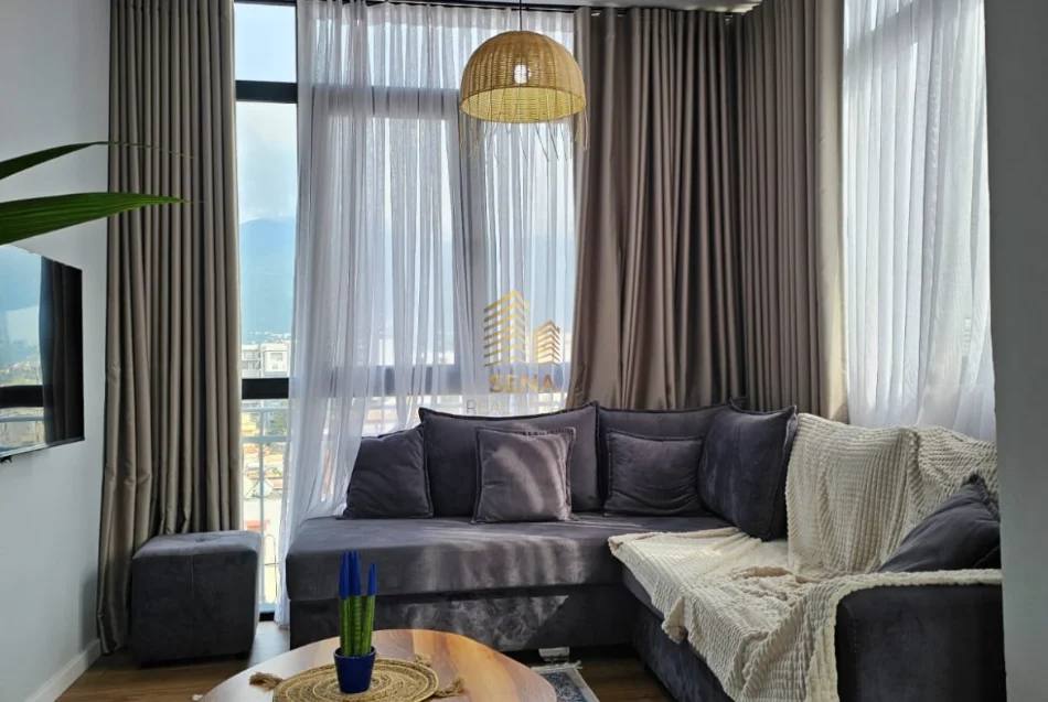 Tirane, jepet me qera apartament 1+1 Kati 6, 60 m² 450 € (Ali Demi)