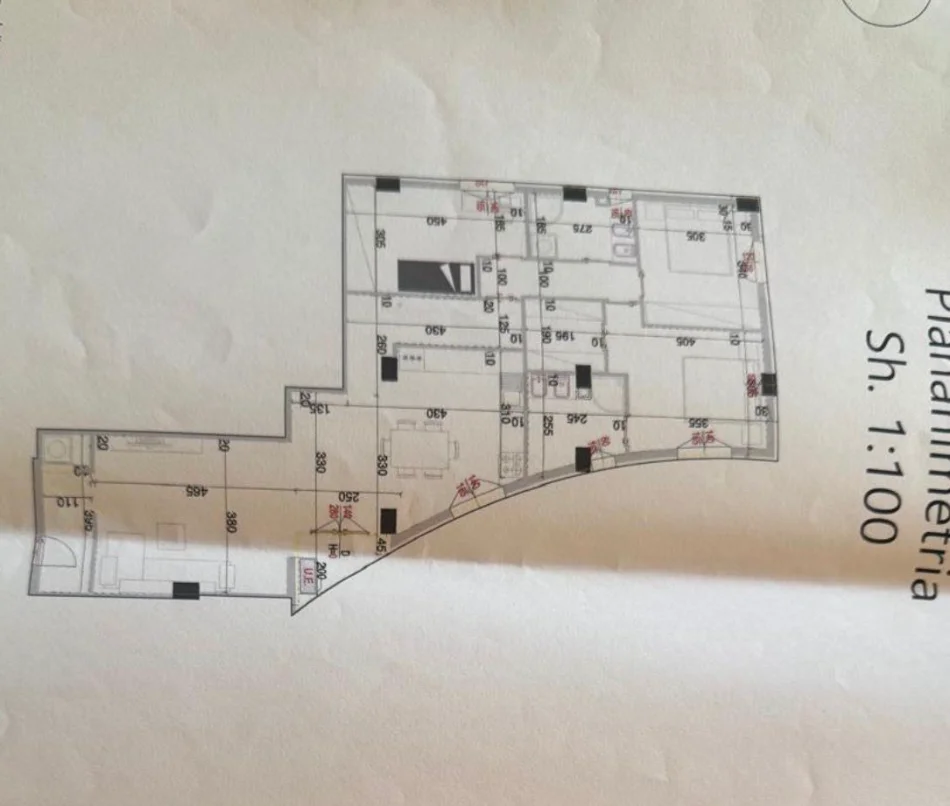 Tirane, shitet apartament 3+1+Ballkon Kati 1, 140 m² 246.400 € (Don Bosko)