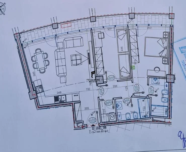 Tirane, shitet apartament 2+1 Kati 6, 116 m² 600.000 € (LAKE VIEW)