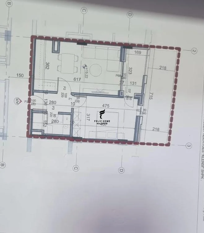 Tirane, shitet apartament 1+1 Kati 5, 67 m² 173.800 € (ISH FUSHA E AVIACIONIT)