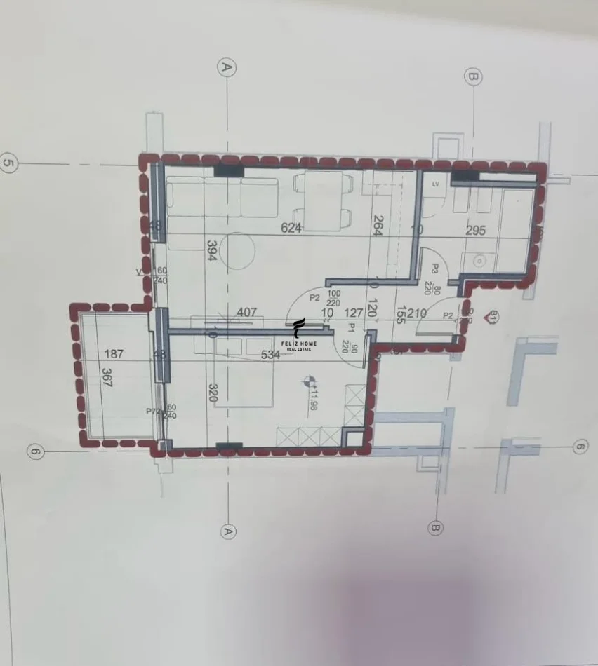 Tirane, shitet apartament 1+1 Kati 3, 76 m² 175.100 € (ISH FUSHA E AVIACIONIT)