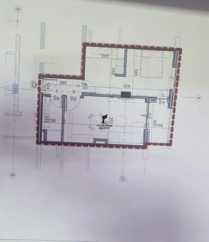 Tirane, shitet apartament 1+1 Kati 3, 73 m² 169.600 € (ISH FUSHA E AVIACIONIT)