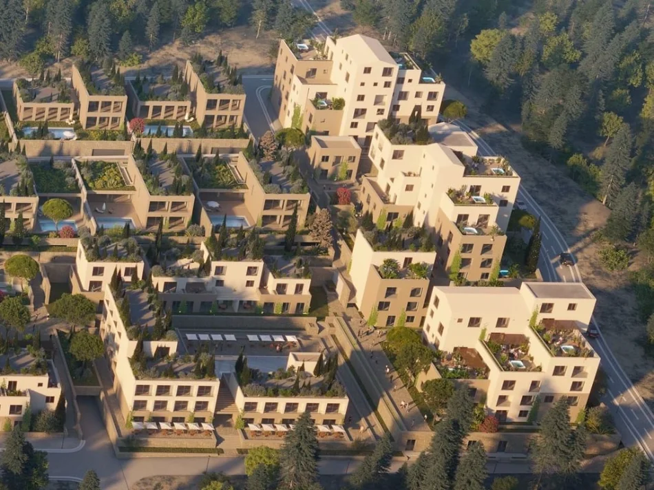 SHITET: 1+1📍Dhermi (SANTORINI -Square Village) | 🔥Pages me Keste🔥 - 180,000€ - 60m² - Vendodhje Premium ne zemer te Dhermiut, 200m Larg Detit🌊