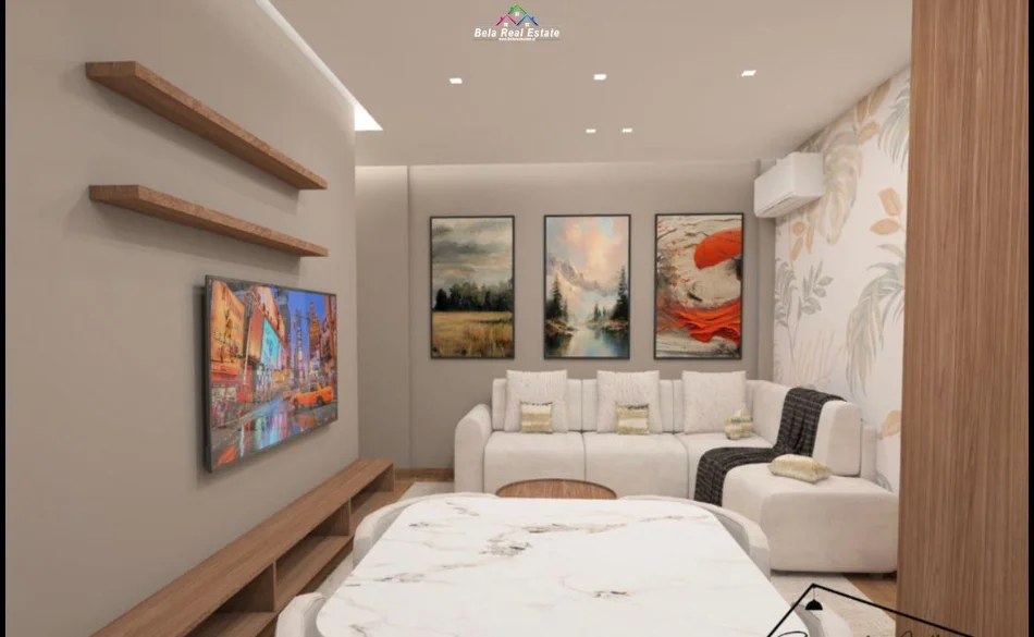 Vlore, shes apartament 1+1+Ballkon Kati 5, 56 m² (vlore)