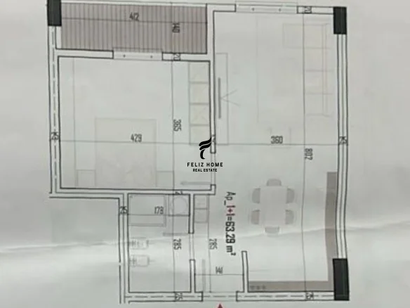 Tirane, shitet apartament 1+1+Ballkon Kati 6, 72 m² 84.000 € (PASKUQAN)