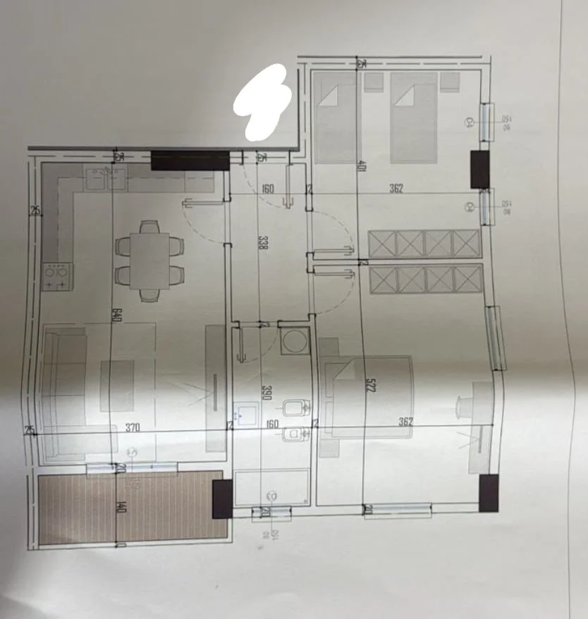 Tirane, shitet apartament 2+1 Kati 6, 95 m² 94.800 € (PASKUQAN)