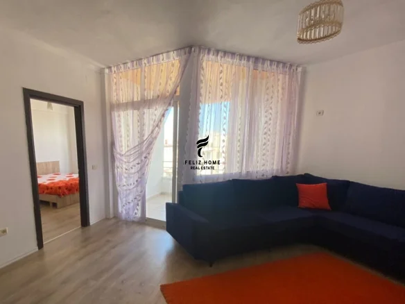 Tirane, jepet me qera apartament 1+1+Ballkon Kati 8, 70 m² 400 € (ASTIR)