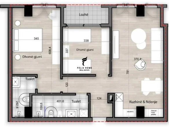 Tirane, shitet apartament 2+1+Ballkon Kati 1, 112 m² 169.000 € (PORCELAN)